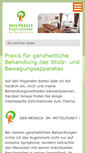 Mobile Screenshot of heilpraxis-oebbeke.de